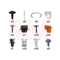 Kit montage pare-choc avant