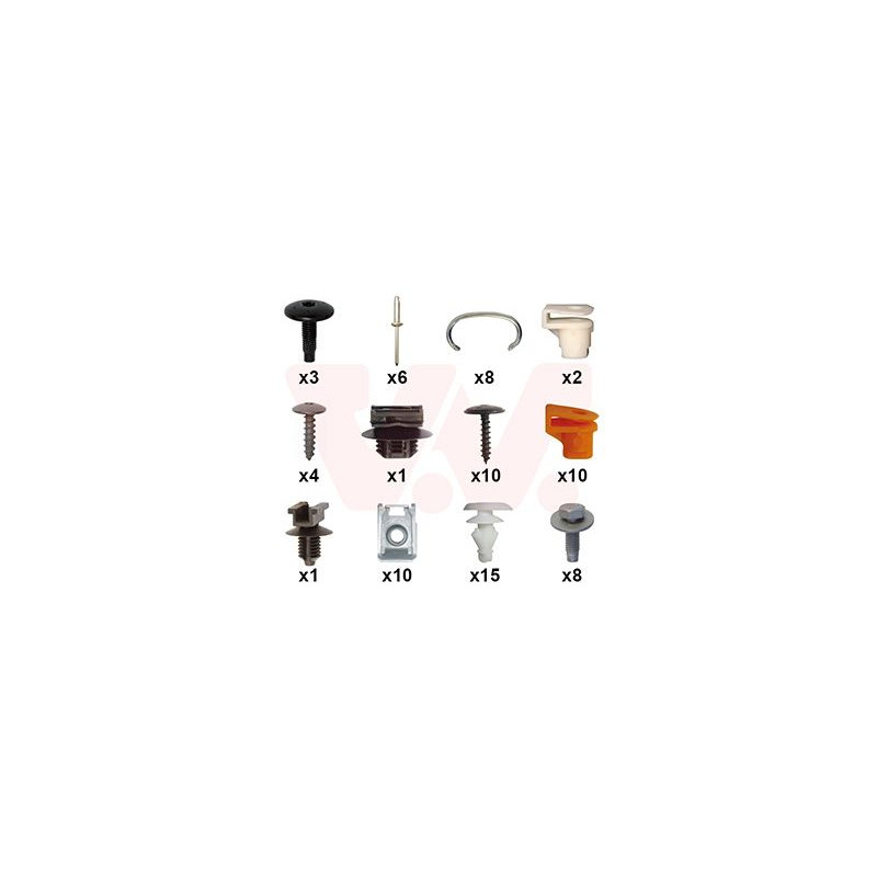 Kit montage pare-choc avant