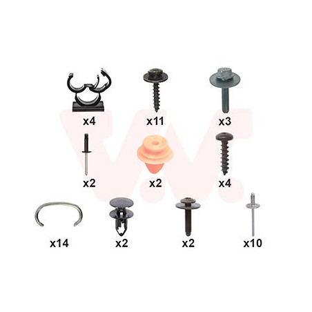 Kit montage pare-choc avant