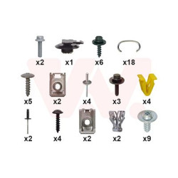 Kit montage pare-choc avant