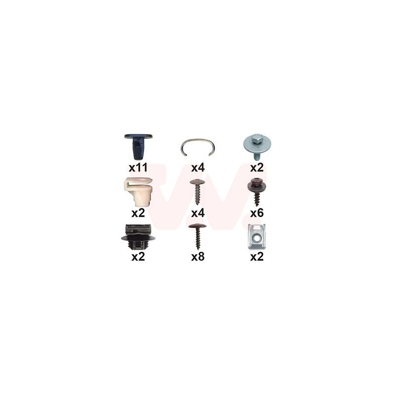 Kit montage pare-choc avant