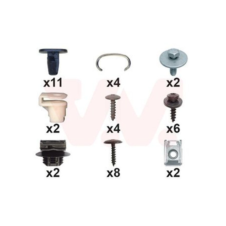 Kit montage pare-choc avant