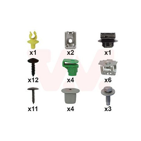 Kit montage pare-choc avant