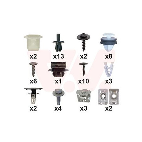 Kit montage pare-choc avant