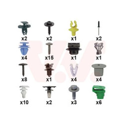 Kit montage pare-choc avant