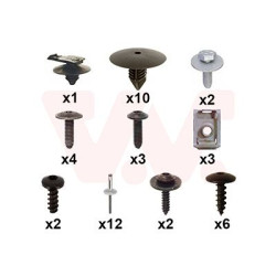 Kit montage pare-choc avant