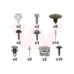 Kit montage pare-choc avant