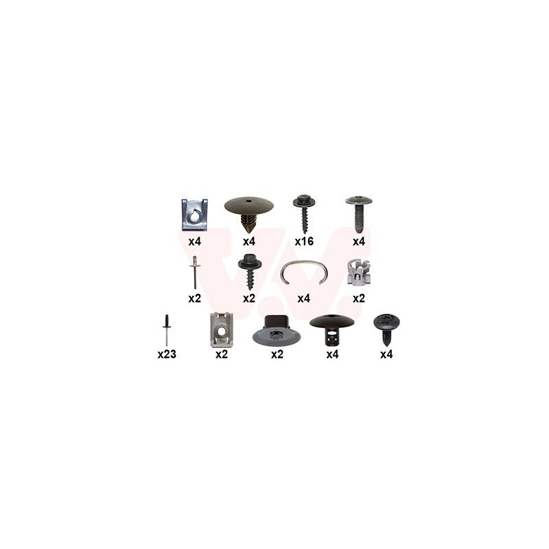 Kit montage pare-choc avant