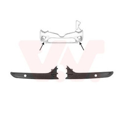 Kit moulure pare-choc gauche+droit