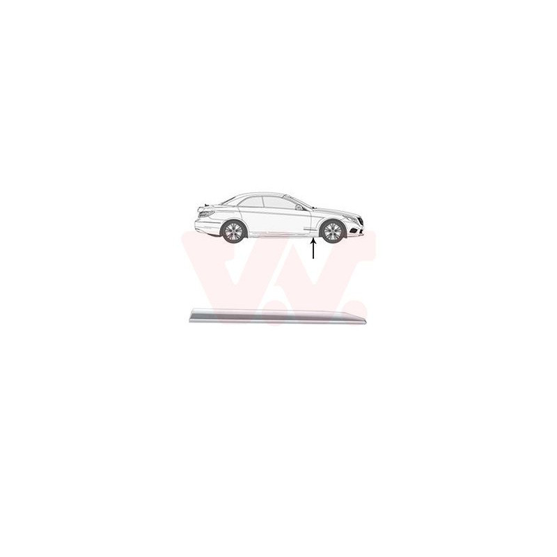 Moulure aile avant droite