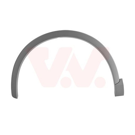 Moulure arc de roue avant gauche