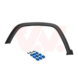 Moulure arc de roue avant gauche