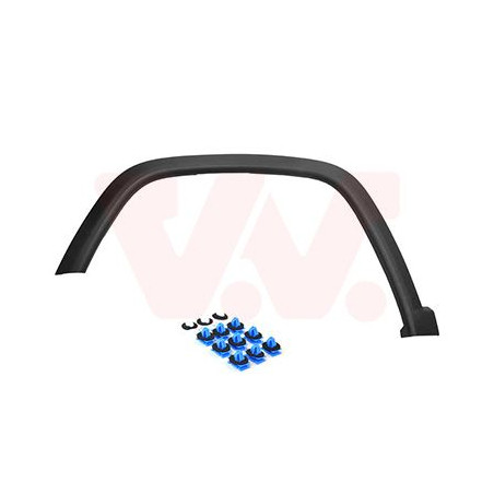 Moulure arc de roue avant gauche