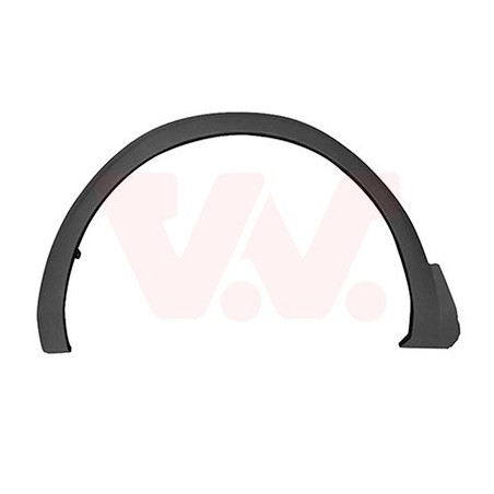 Moulure arc de roue avant gauche