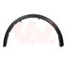 Moulure arc de roue avant gauche