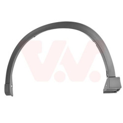 Moulure arc de roue avant gauche