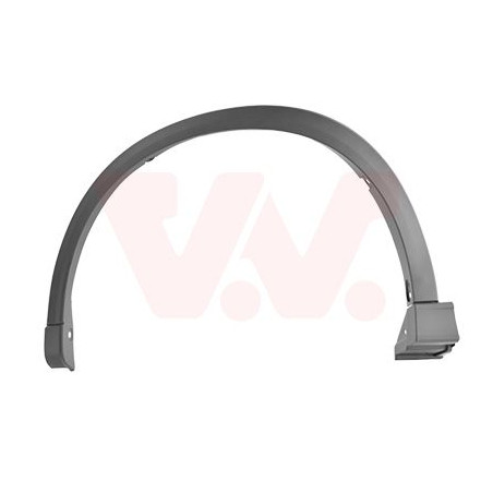 Moulure arc de roue avant gauche