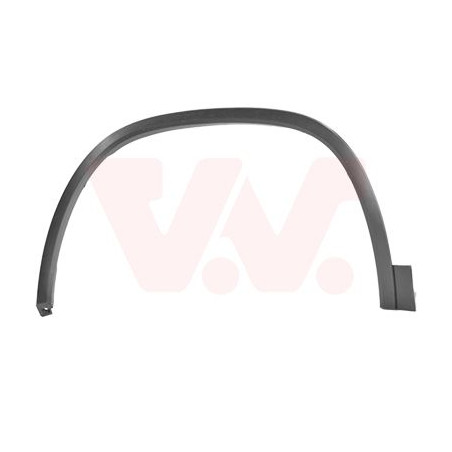 Moulure arc de roue avant gauche