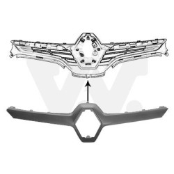 Moulure centrale de grille