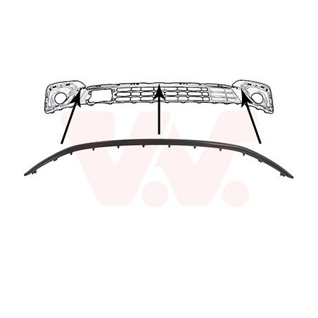 Moulure de grille noir