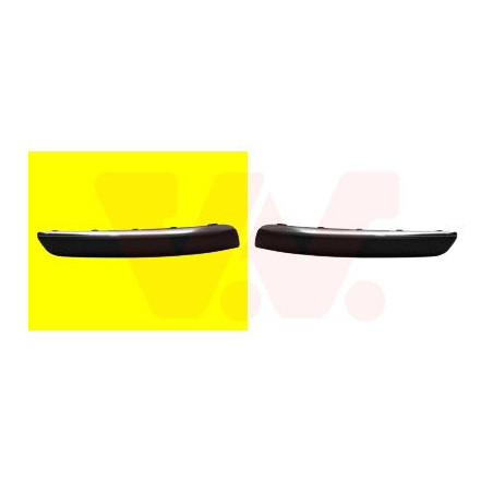 Moulure droite de pare-choc avant