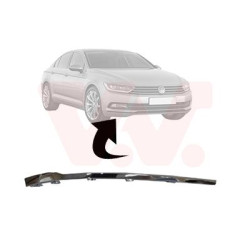 Moulure droite de pare-choc avant