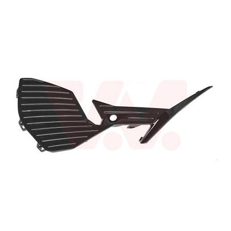 Moulure droite de pare-choc avant gt pack  trou pour parkcontrol noir brillant