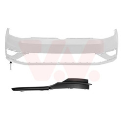 Moulure droite de pare-choc avant