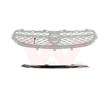 Moulure extens grille droite