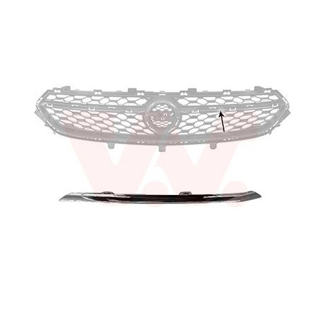 Moulure extens grille gauche