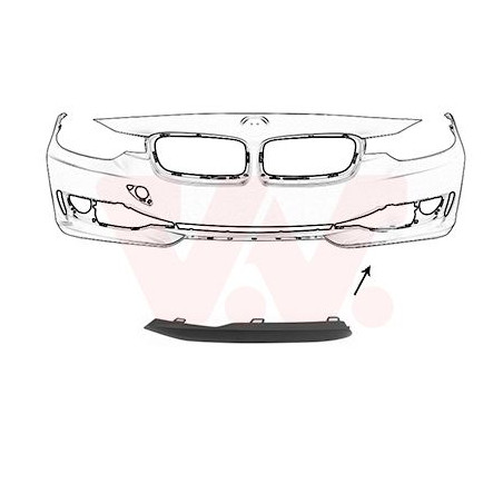 Moulure extens grille gauche