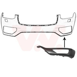 Moulure gauche de pare-choc avant -19