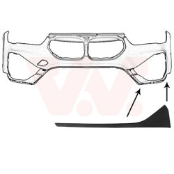 Moulure gauche de pare-choc avant 19  basic