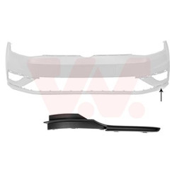 Moulure gauche de pare-choc avant