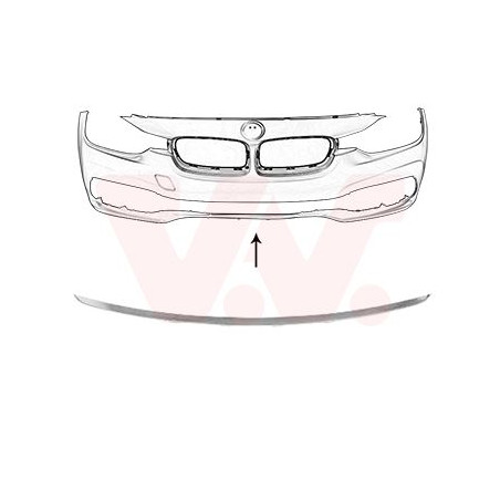 Moulure inférieure de grille