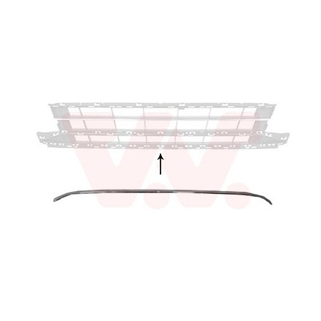 Moulure inférieure de grille