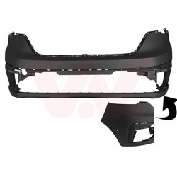 Pare-choc avant 21  partiellement en primer  2 trous pour assistant d angle mort