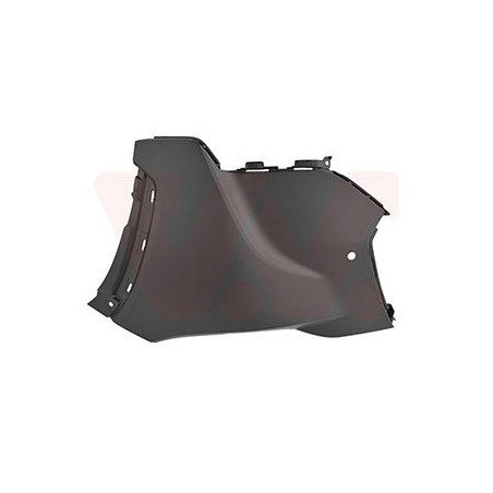 Pare-choc avant droit primer avec trous pour parkcontrol