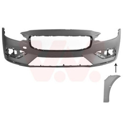 Pare-choc avant en primer