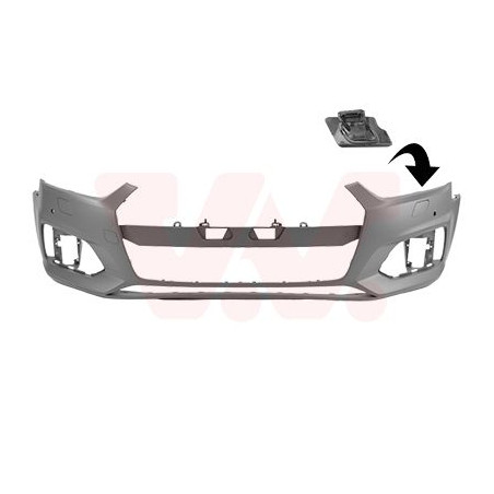 Pare-choc avant en primer