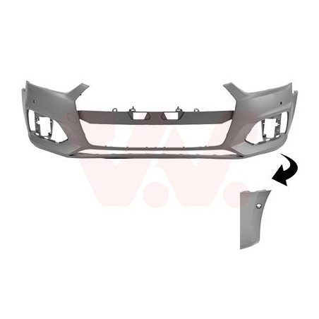 Pare-choc avant en primer