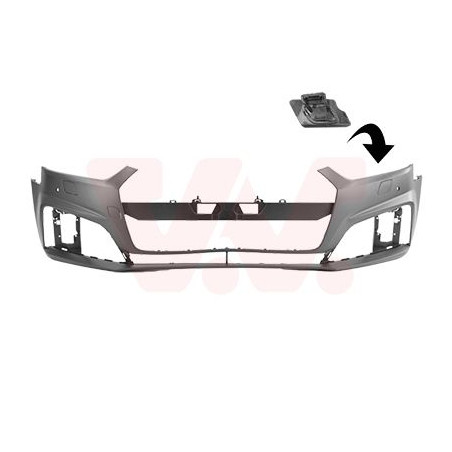 Pare-choc avant en primer