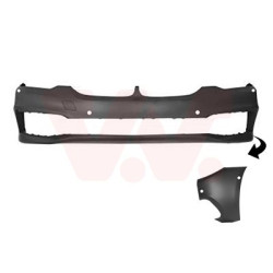 PARE-CHOC AVANT  Trous pour ParkAssist -Trous pour gicleur Lave-Phares Pas pour M-Pack 