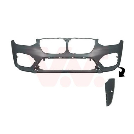 Pare-choc avant en primer