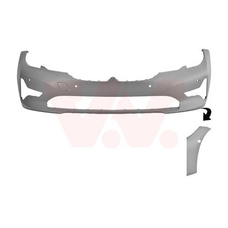 Pare-choc avant en primer