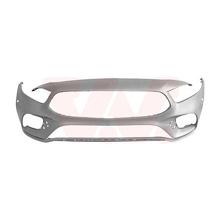 Pare-choc avant en primer -23 amg pack  4 trous pour parkassist pour les véhicules sans caméra 360°