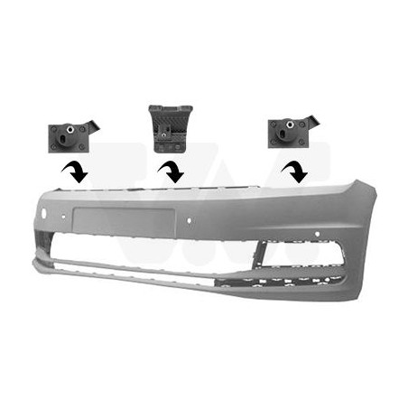 Pare-choc avant en primer