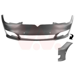 Pare-choc avant en primer