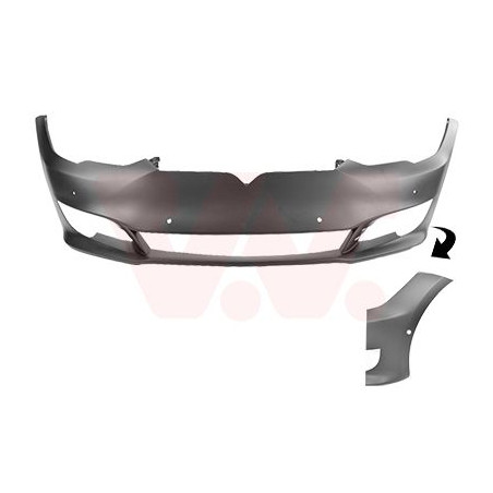 Pare-choc avant en primer