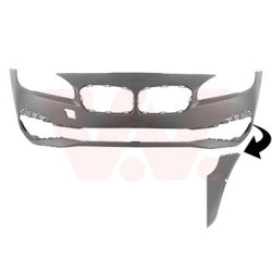 Pare-choc avant en primer 18  avec trous pour parkassist